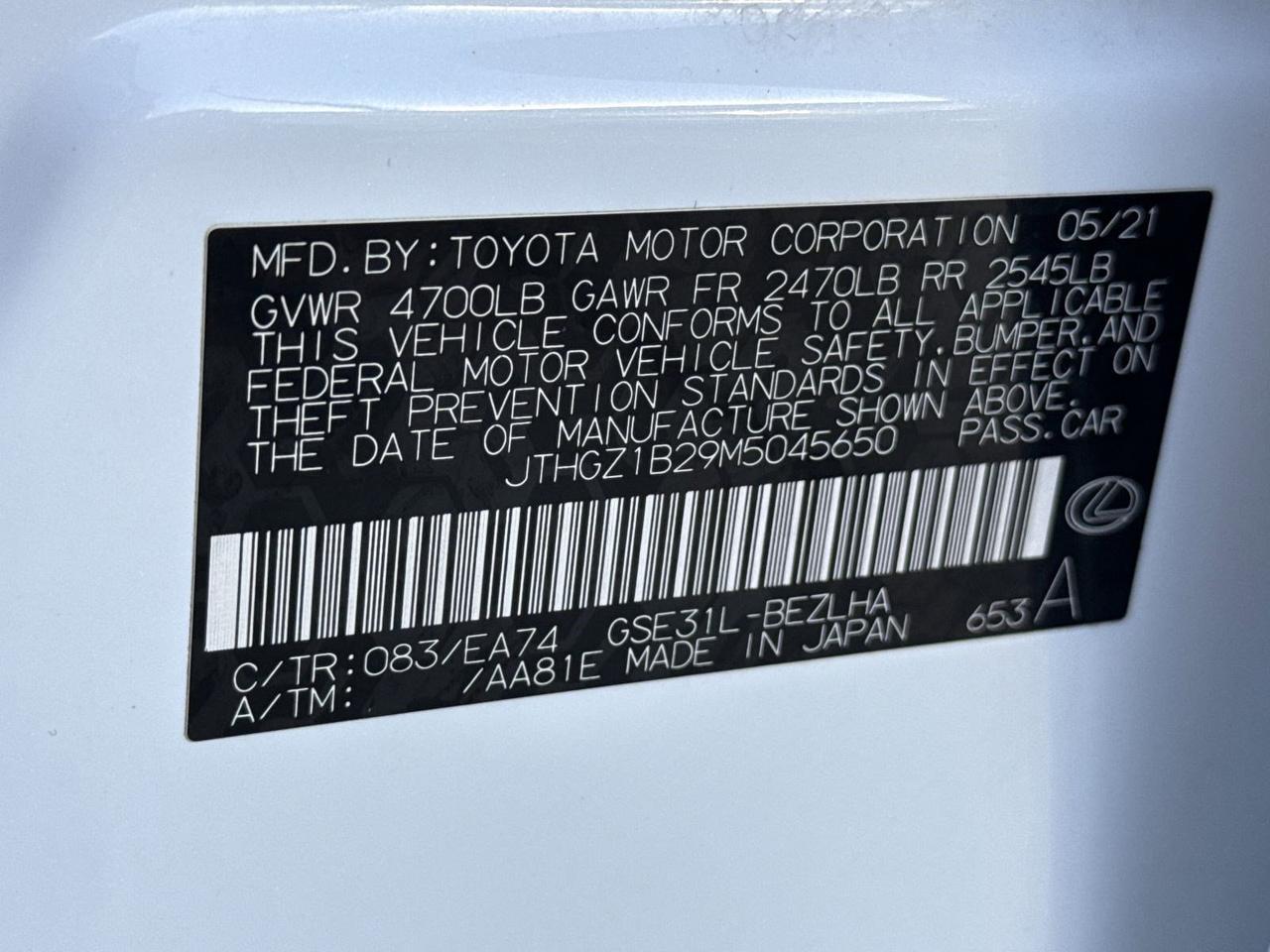 2021 Lexus IS 350 F SPORT San Antonio TX