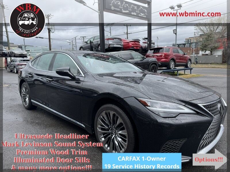 2021 Lexus LS 500 AWD w/ Interior Upgrade Package