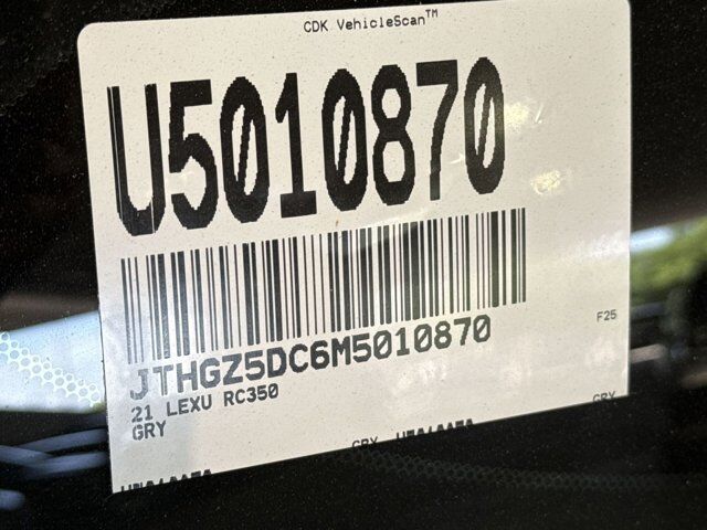 2021 Lexus RC 350 F SPORT San Antonio TX