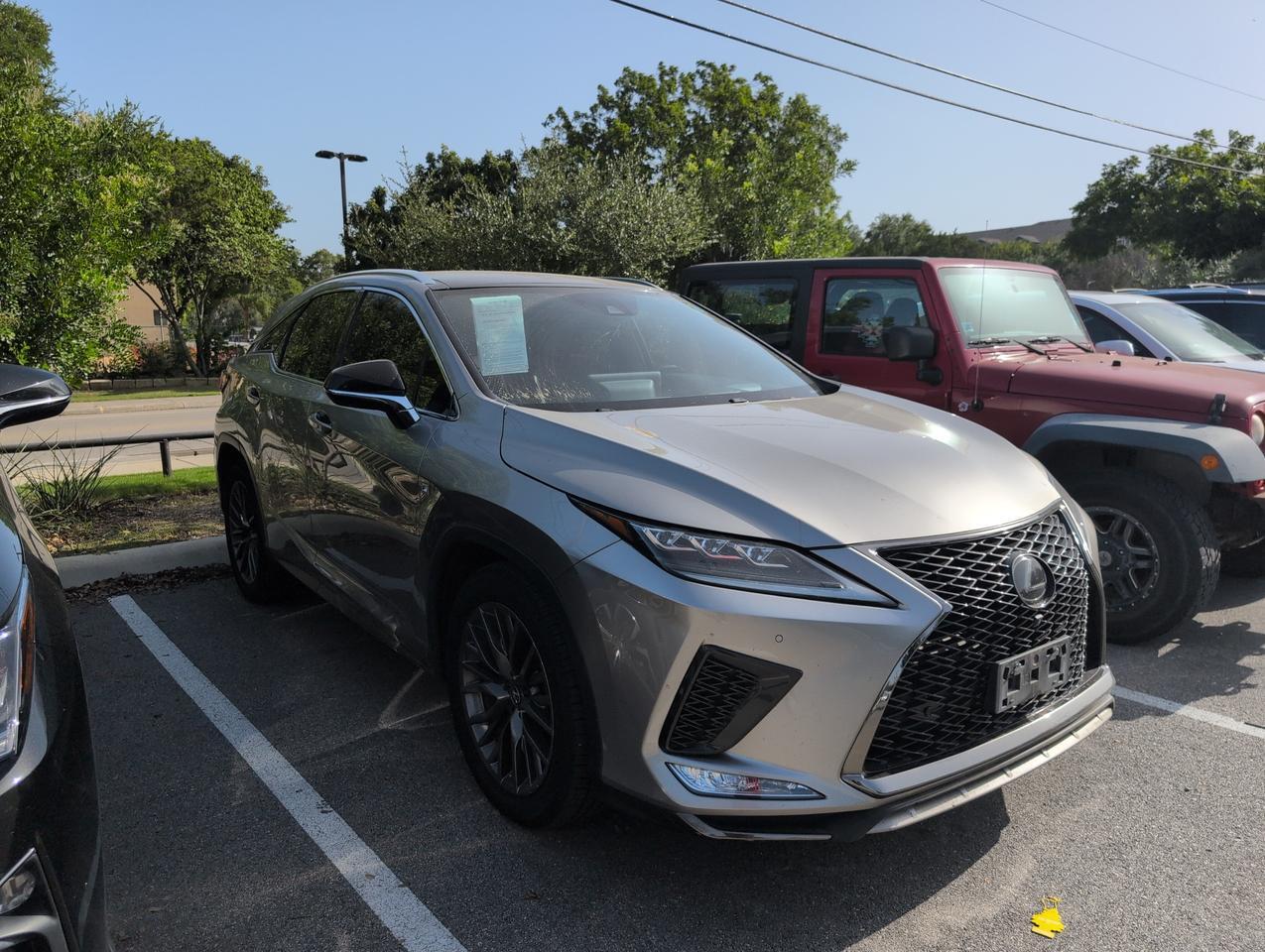 2021 Lexus RX 350 F SPORT Handling