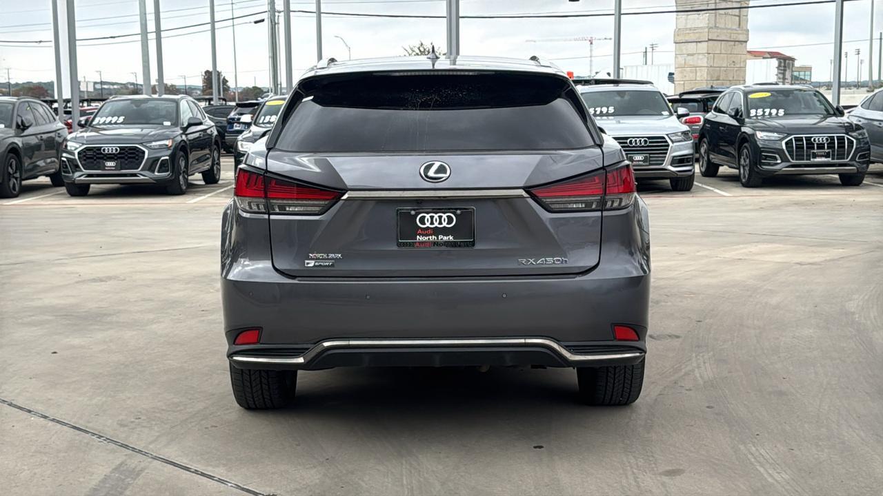 2021 Lexus RX 450h F SPORT Handling  Selma TX