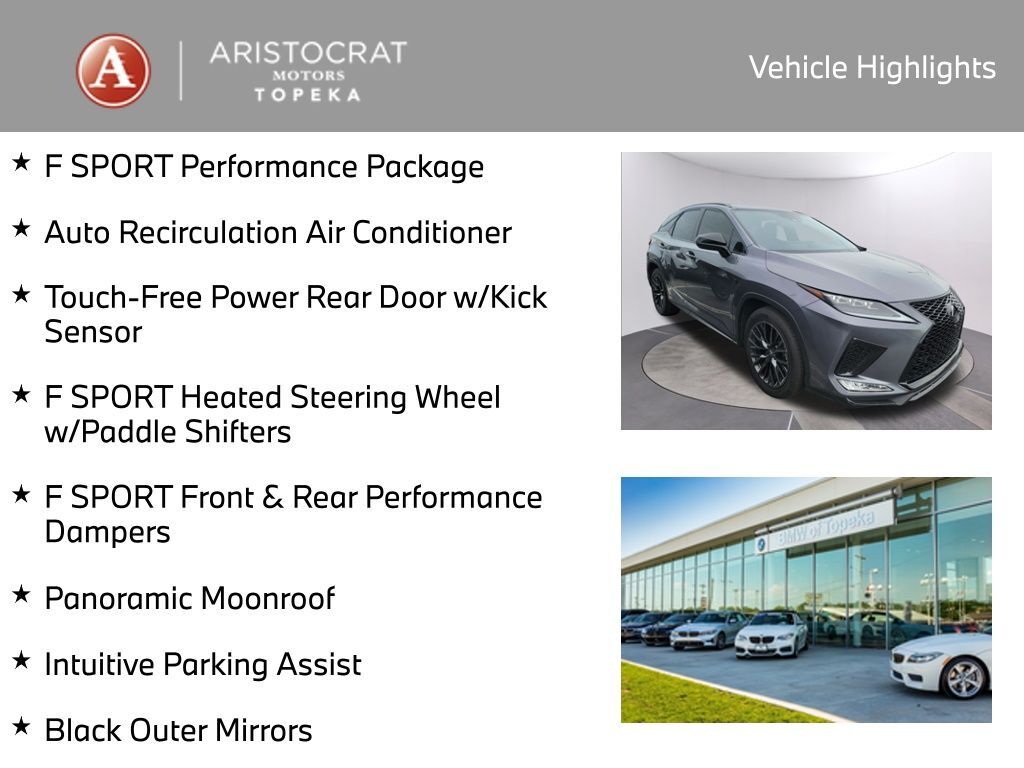 2021 Lexus RX 450h F Sport San Clemente CA