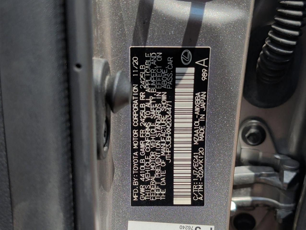 2021 Lexus UX 200 San Juan TX