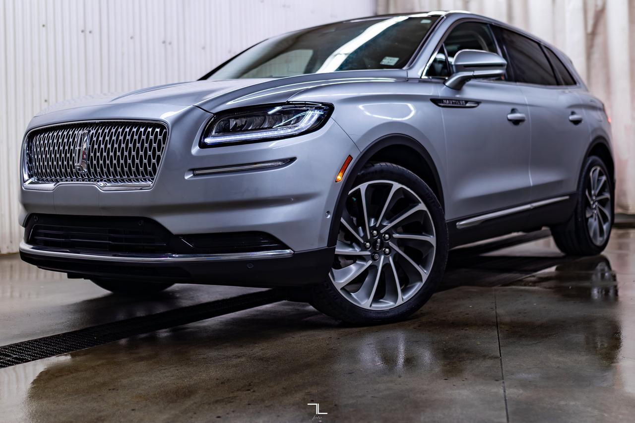 2021 Lincoln Nautilus AWD Reserve Leather Roof Nav BCam Red Deer AB