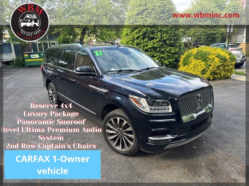 2021 Lincoln Navigator L Reserve 4x4 w/ Luxury Package