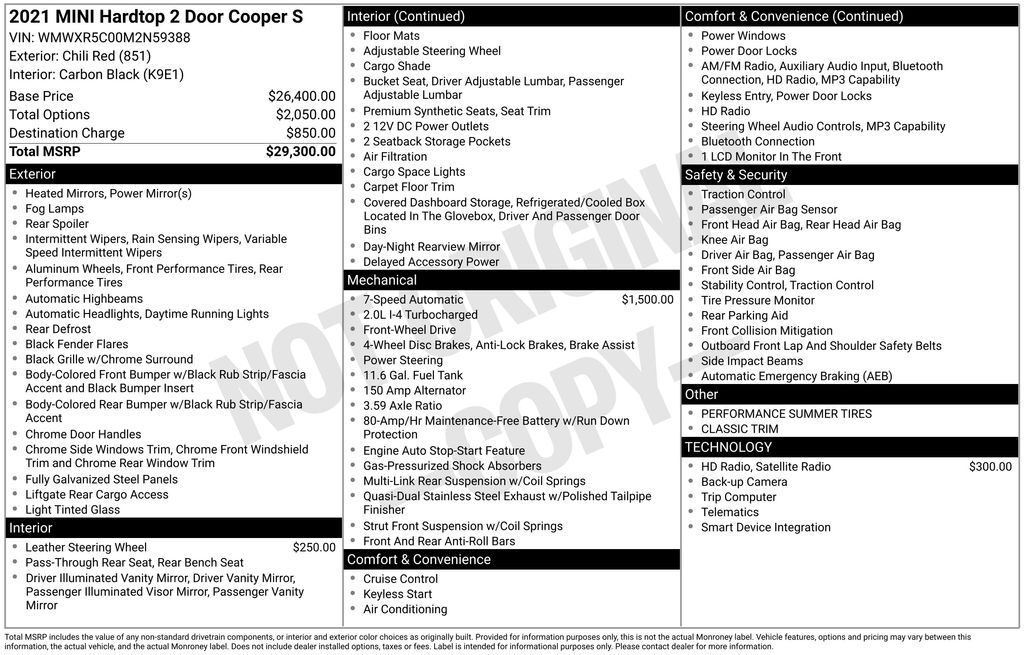 2021 MINI Cooper S Tucson AZ