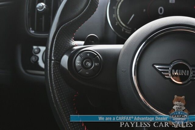 2021 MINI Countryman Cooper S / AWD / Excitement Pkg / Power & Heated Leather Seats / Dual Sunroof / NAV / HUD / Harman Kardon Speakers / Apple CarPlay & Android Auto / Back Up Camera / Keyless Entry & Start / 31 MPG / 1-Owner Anchorage AK