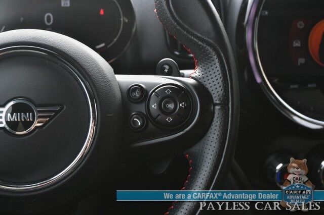 2021 MINI Countryman Cooper S / AWD / Excitement Pkg / Power & Heated Leather Seats / Dual Sunroof / NAV / HUD / Harman Kardon Speakers / Apple CarPlay & Android Auto / Back Up Camera / Keyless Entry & Start / 31 MPG / 1-Owner Anchorage AK