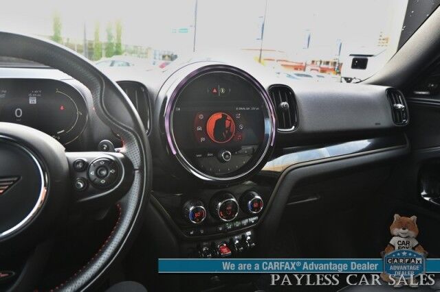 2021 MINI Countryman Cooper S / AWD / Excitement Pkg / Power & Heated Leather Seats / Dual Sunroof / NAV / HUD / Harman Kardon Speakers / Apple CarPlay & Android Auto / Back Up Camera / Keyless Entry & Start / 31 MPG / 1-Owner Anchorage AK