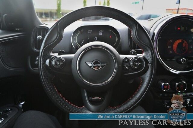 2021 MINI Countryman Cooper S / AWD / Excitement Pkg / Power & Heated Leather Seats / Dual Sunroof / NAV / HUD / Harman Kardon Speakers / Apple CarPlay & Android Auto / Back Up Camera / Keyless Entry & Start / 31 MPG / 1-Owner Anchorage AK