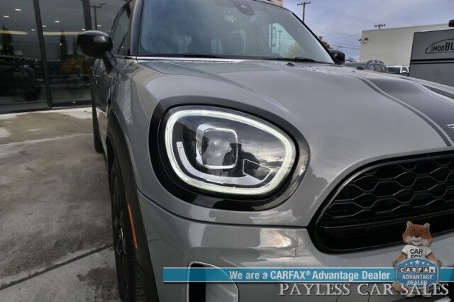 2021 MINI Countryman Cooper S / AWD / Excitement Pkg / Power & Heated Leather Seats / Dual Sunroof / NAV / HUD / Harman Kardon Speakers / Apple CarPlay & Android Auto / Back Up Camera / Keyless Entry & Start / 31 MPG / 1-Owner Anchorage AK