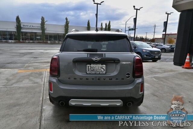 2021 MINI Countryman Cooper S / AWD / Excitement Pkg / Power & Heated Leather Seats / Dual Sunroof / NAV / HUD / Harman Kardon Speakers / Apple CarPlay & Android Auto / Back Up Camera / Keyless Entry & Start / 31 MPG / 1-Owner Anchorage AK