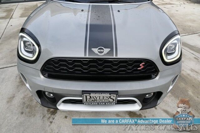 2021 MINI Countryman Cooper S / AWD / Excitement Pkg / Power & Heated Leather Seats / Dual Sunroof / NAV / HUD / Harman Kardon Speakers / Apple CarPlay & Android Auto / Back Up Camera / Keyless Entry & Start / 31 MPG / 1-Owner Anchorage AK