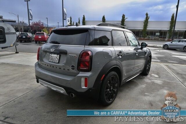 2021 MINI Countryman Cooper S / AWD / Excitement Pkg / Power & Heated Leather Seats / Dual Sunroof / NAV / HUD / Harman Kardon Speakers / Apple CarPlay & Android Auto / Back Up Camera / Keyless Entry & Start / 31 MPG / 1-Owner Anchorage AK