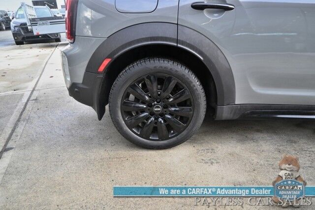2021 MINI Countryman Cooper S / AWD / Excitement Pkg / Power & Heated Leather Seats / Dual Sunroof / NAV / HUD / Harman Kardon Speakers / Apple CarPlay & Android Auto / Back Up Camera / Keyless Entry & Start / 31 MPG / 1-Owner Anchorage AK