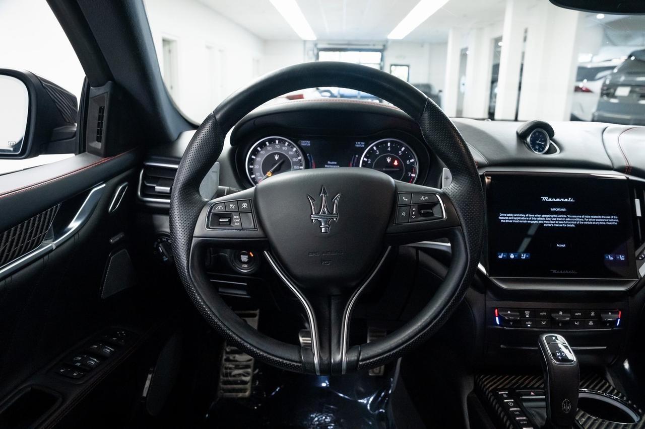2021 Maserati Ghibli S Q4 GranSport 1 Owner Vented Seats Nerissimo Carbon Package Portland OR