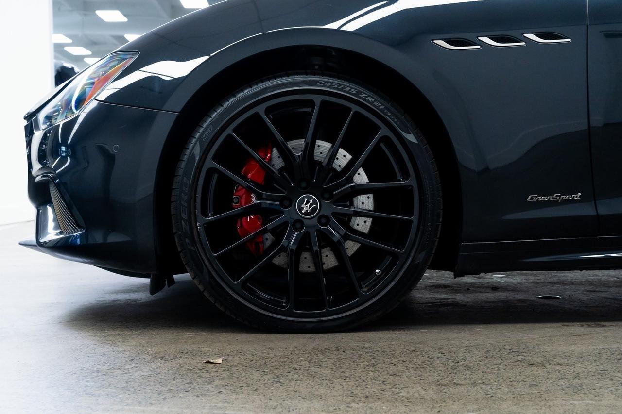 2021 Maserati Ghibli S Q4 GranSport 1 Owner Vented Seats Nerissimo Carbon Package Portland OR