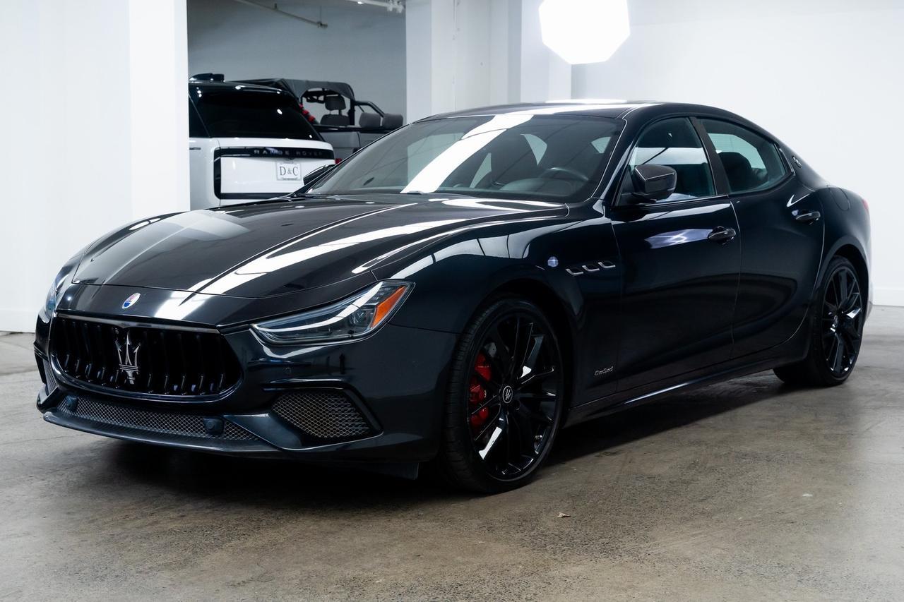 2021 Maserati Ghibli S Q4 GranSport 1 Owner Vented Seats Nerissimo Carbon Package Portland OR