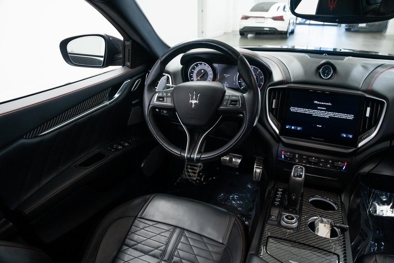 2021 Maserati Ghibli S Q4 GranSport 1 Owner Vented Seats Nerissimo Carbon Package Portland OR