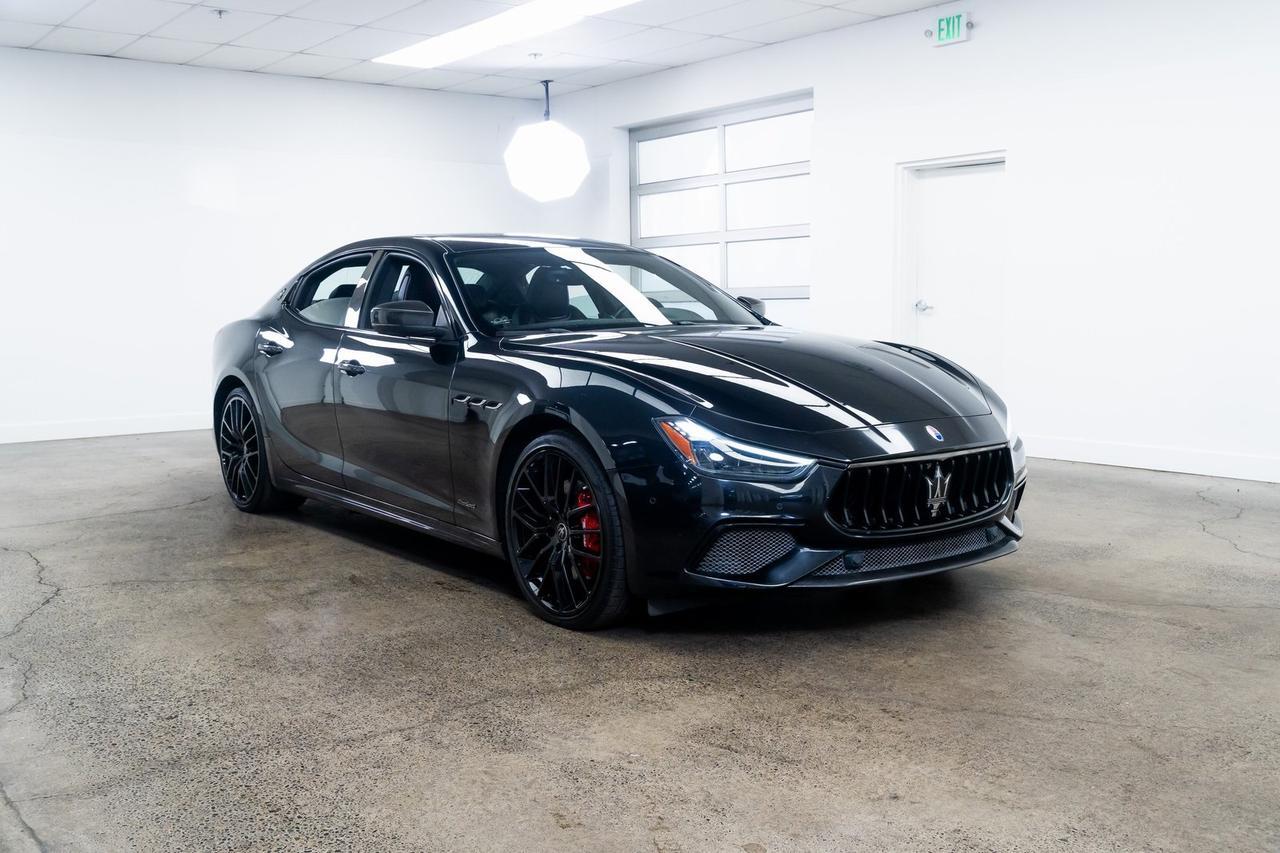 2021 Maserati Ghibli S Q4 GranSport 1 Owner Vented Seats Nerissimo Carbon Package Portland OR
