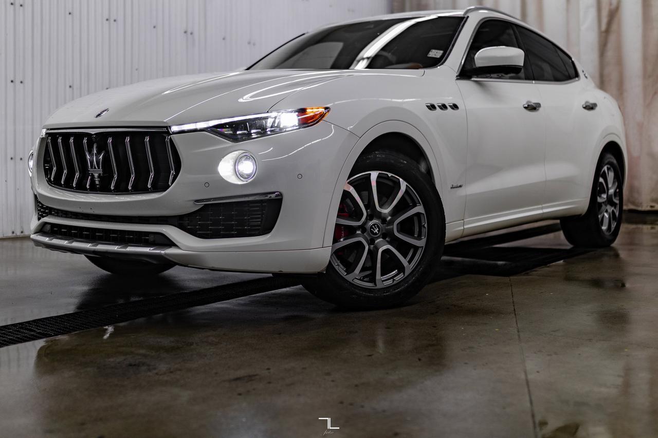 2021 Maserati Levante AWD GranLusso Leather Roof Nav BCam Red Deer AB