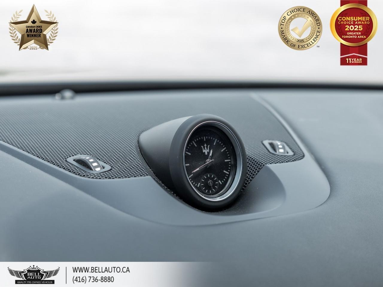 2021 Maserati Levante S GranSport | PANORAMIC ROOF | POWER AND MEMORY SEATS | LEATHER | BACKUPCAM | NO ACCIDENT Toronto ON