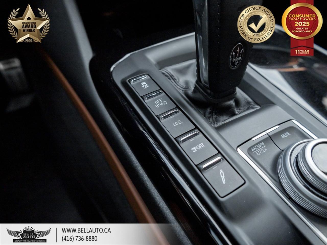 2021 Maserati Levante S GranSport | PANORAMIC ROOF | POWER AND MEMORY SEATS | LEATHER | BACKUPCAM | NO ACCIDENT Toronto ON