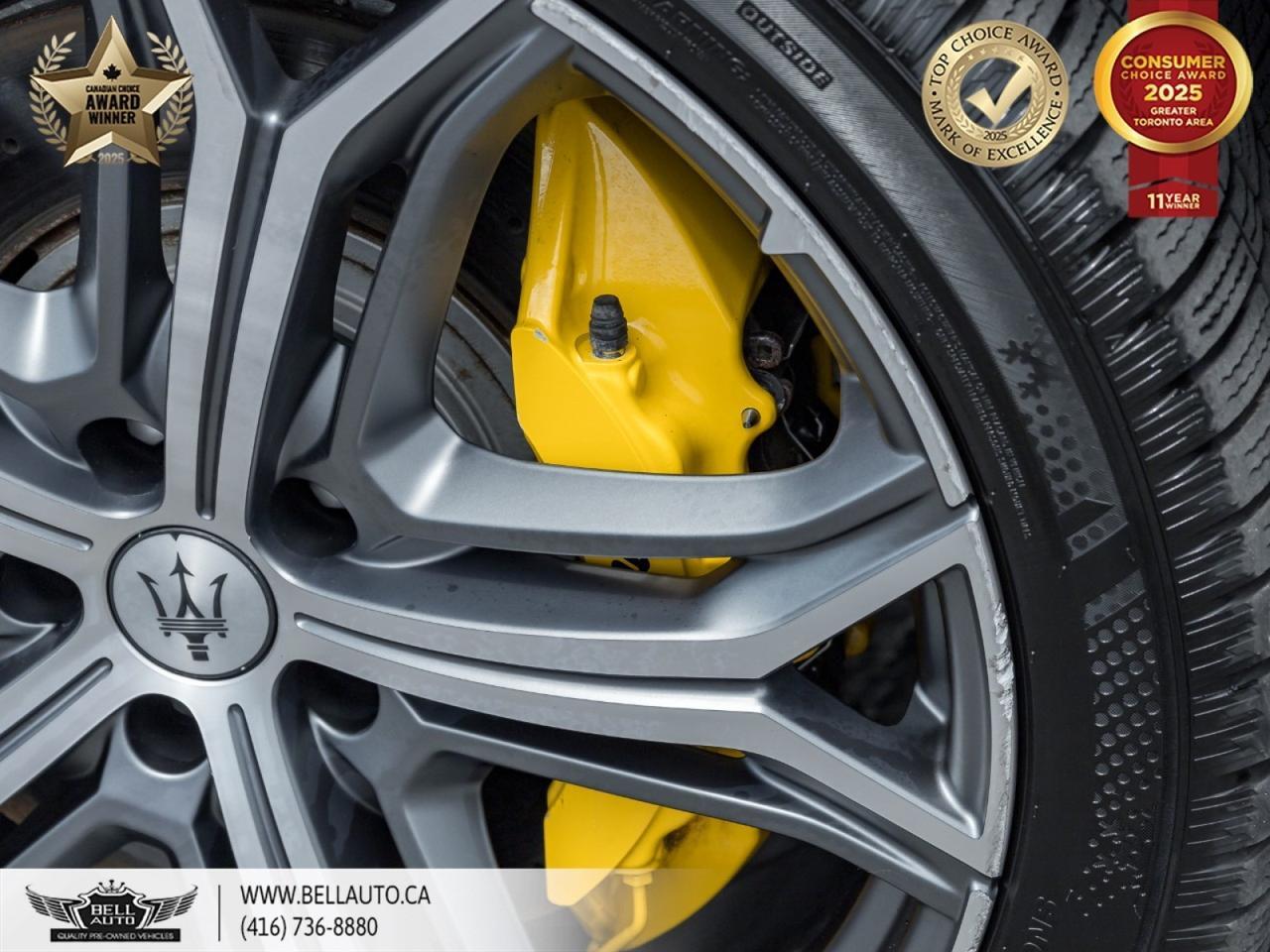 2021 Maserati Levante S GranSport | PANORAMIC ROOF | POWER AND MEMORY SEATS | LEATHER | BACKUPCAM | NO ACCIDENT Toronto ON