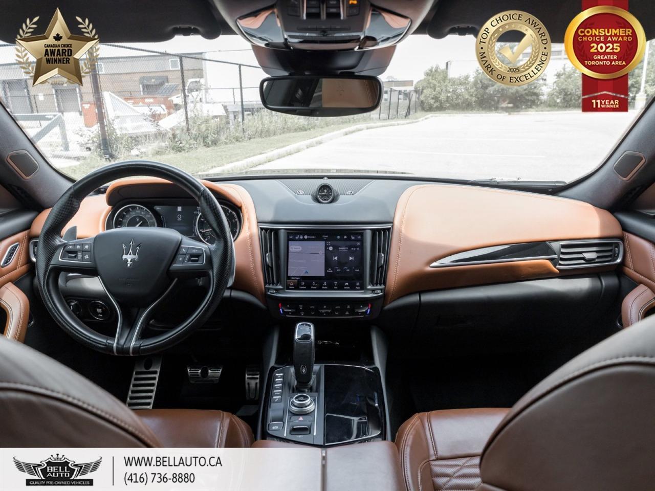 2021 Maserati Levante S GranSport | PANORAMIC ROOF | POWER AND MEMORY SEATS | LEATHER | BACKUPCAM | NO ACCIDENT Toronto ON