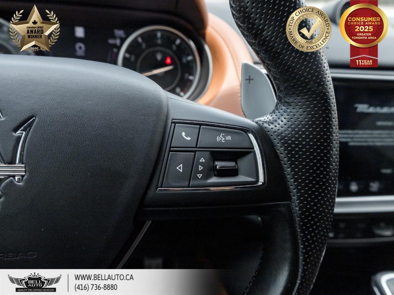 2021 Maserati Levante S GranSport | PANORAMIC ROOF | POWER AND MEMORY SEATS | LEATHER | BACKUPCAM | NO ACCIDENT Toronto ON