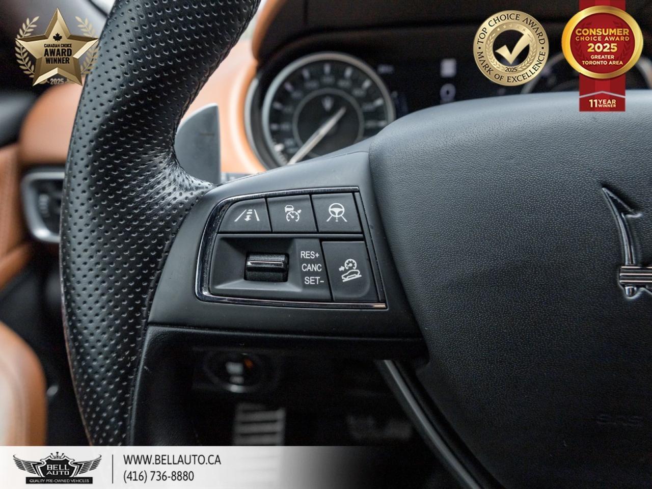 2021 Maserati Levante S GranSport | PANORAMIC ROOF | POWER AND MEMORY SEATS | LEATHER | BACKUPCAM | NO ACCIDENT Toronto ON