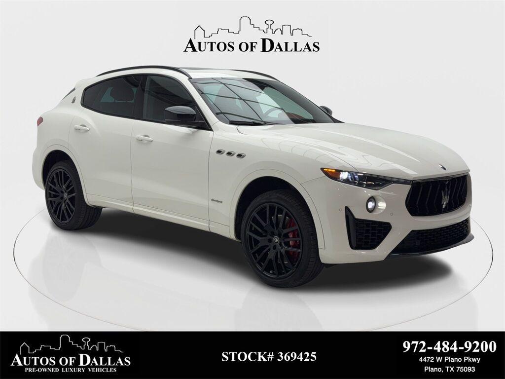 2021 Maserati Levante S GranSport NAV,CAM,PANO,HTD STS,BLIND SPOT,21&quot; WL Plano TX