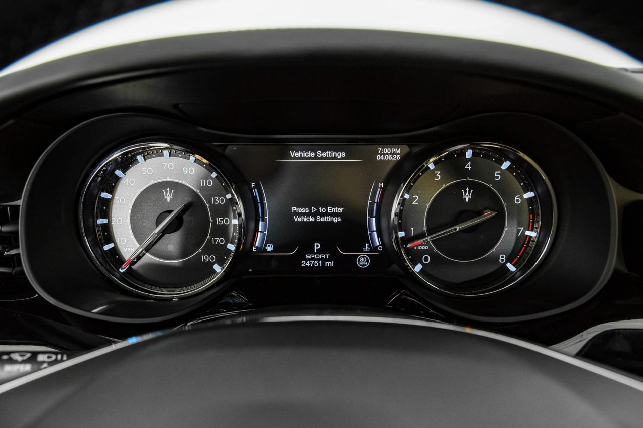 2021 Maserati Quattroporte S Q4 AWD BLIND SPOT NAVIGATION SUNROOF LEATHER HEATED SEATS REAR CAMERA HARMAN KARDON Carrollton TX