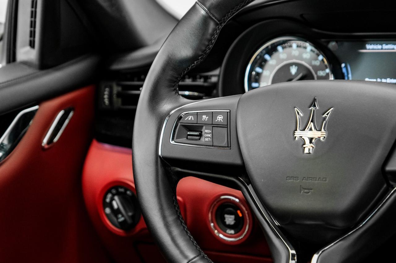 2021 Maserati Quattroporte S Q4 AWD BLIND SPOT NAVIGATION SUNROOF LEATHER HEATED SEATS REAR CAMERA HARMAN KARDON Carrollton TX