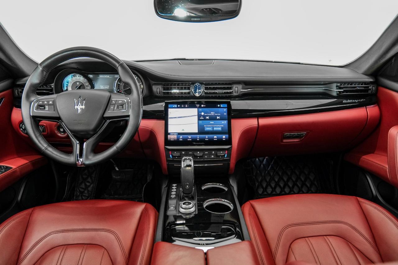 2021 Maserati Quattroporte S Q4 AWD BLIND SPOT NAVIGATION SUNROOF LEATHER HEATED SEATS REAR CAMERA HARMAN KARDON Carrollton TX