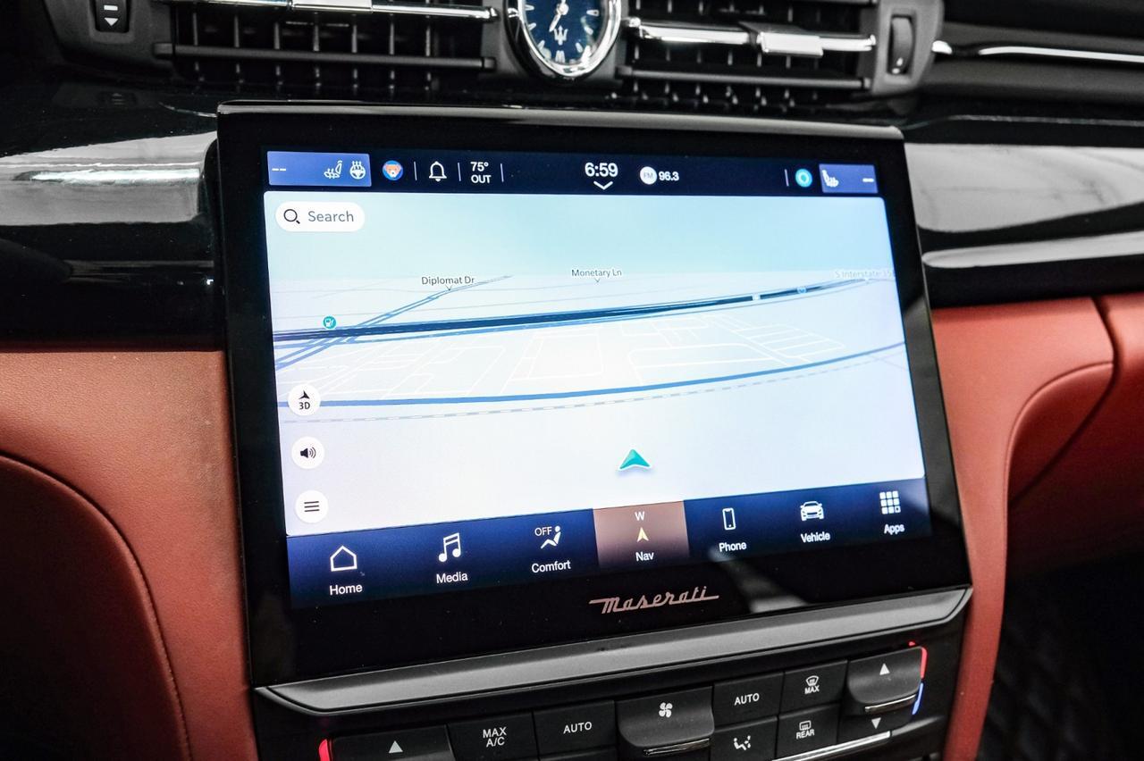 2021 Maserati Quattroporte S Q4 AWD BLIND SPOT NAVIGATION SUNROOF LEATHER HEATED SEATS REAR CAMERA HARMAN KARDON Carrollton TX