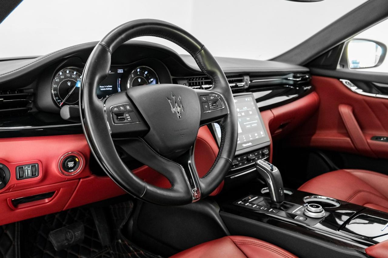 2021 Maserati Quattroporte S Q4 AWD BLIND SPOT NAVIGATION SUNROOF LEATHER HEATED SEATS REAR CAMERA HARMAN KARDON Carrollton TX