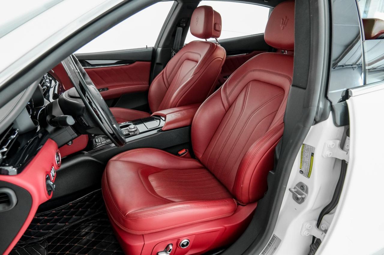 2021 Maserati Quattroporte S Q4 AWD BLIND SPOT NAVIGATION SUNROOF LEATHER HEATED SEATS REAR CAMERA HARMAN KARDON Carrollton TX