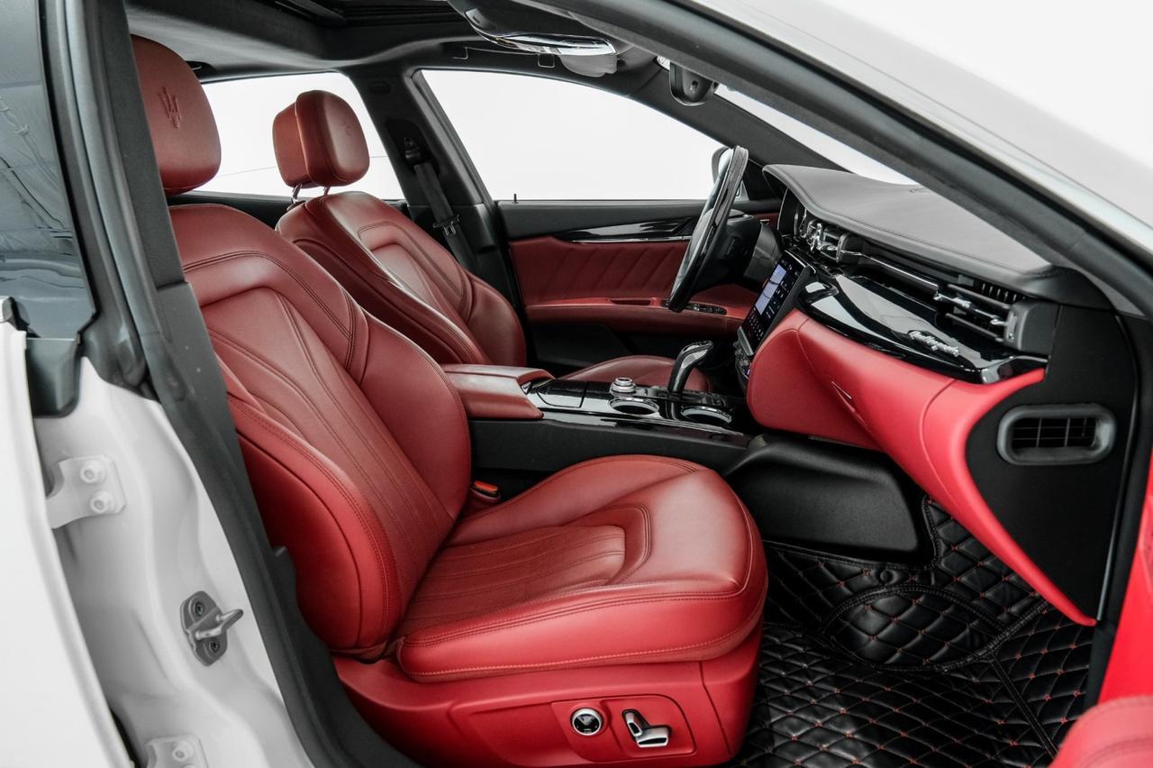 2021 Maserati Quattroporte S Q4 AWD BLIND SPOT NAVIGATION SUNROOF LEATHER HEATED SEATS REAR CAMERA HARMAN KARDON Carrollton TX