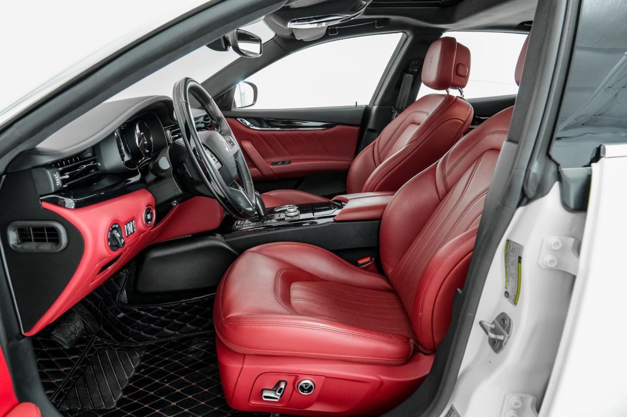 2021 Maserati Quattroporte S Q4 AWD BLIND SPOT NAVIGATION SUNROOF LEATHER HEATED SEATS REAR CAMERA HARMAN KARDON Carrollton TX