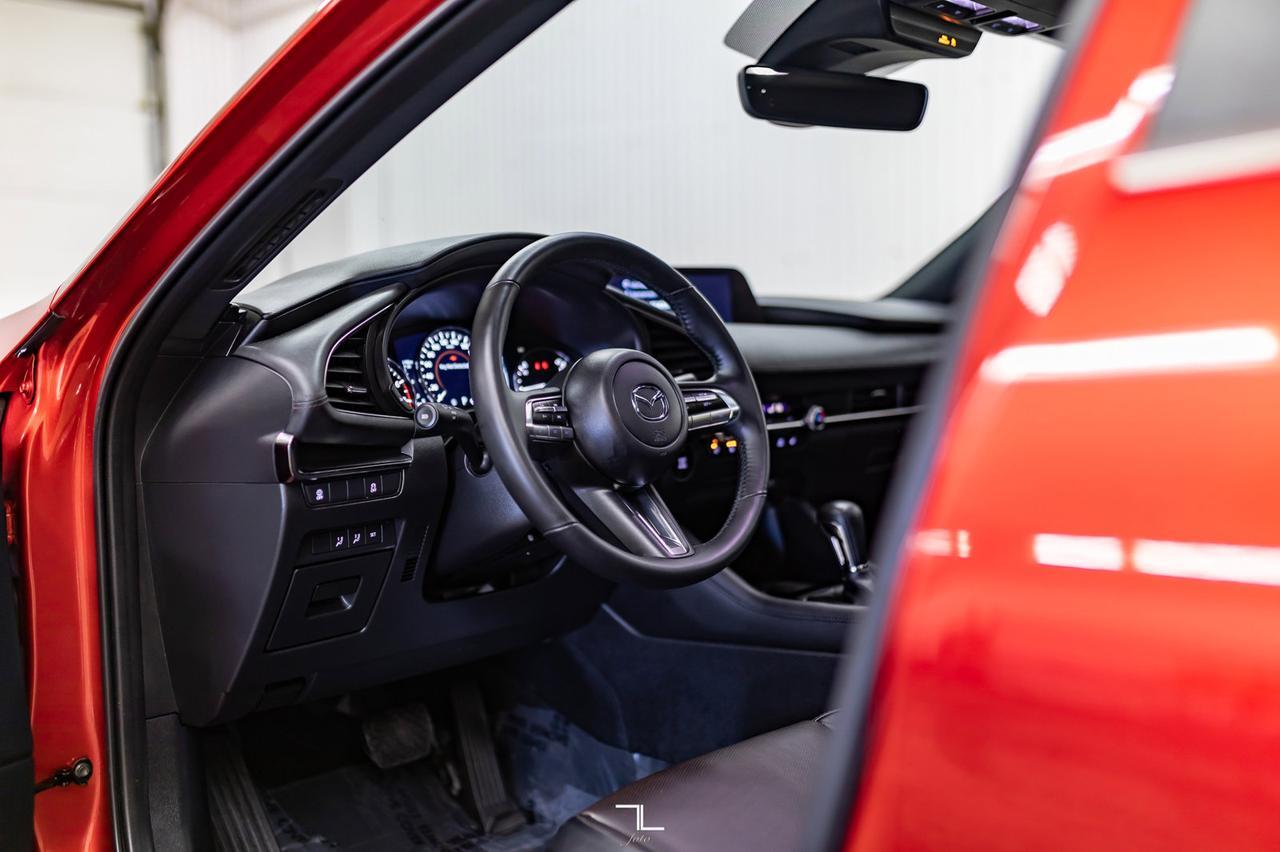 2021 Mazda 3 AWD GT Sport Turbo Leather Roof Nav BCam Red Deer AB