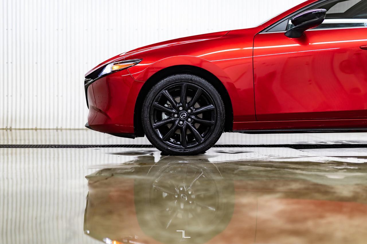 2021 Mazda 3 AWD GT Sport Turbo Leather Roof Nav BCam Red Deer AB