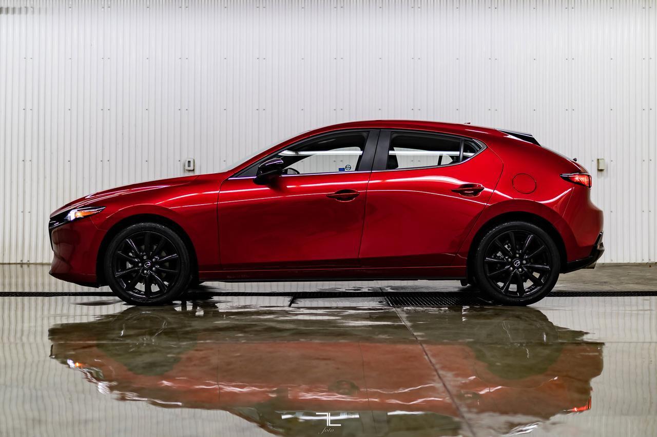 2021 Mazda 3 AWD GT Sport Turbo Leather Roof Nav BCam Red Deer AB