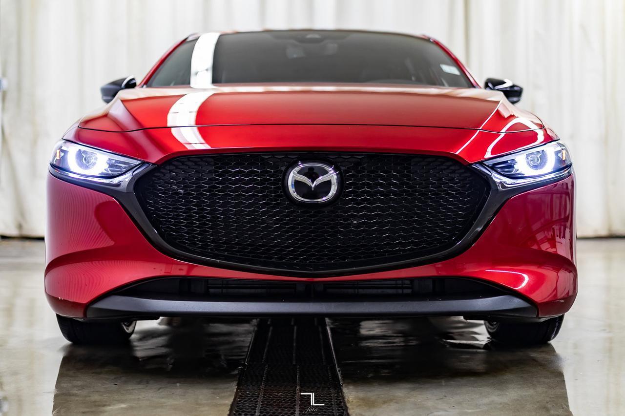 2021 Mazda 3 AWD GT Sport Turbo Leather Roof Nav BCam Red Deer AB