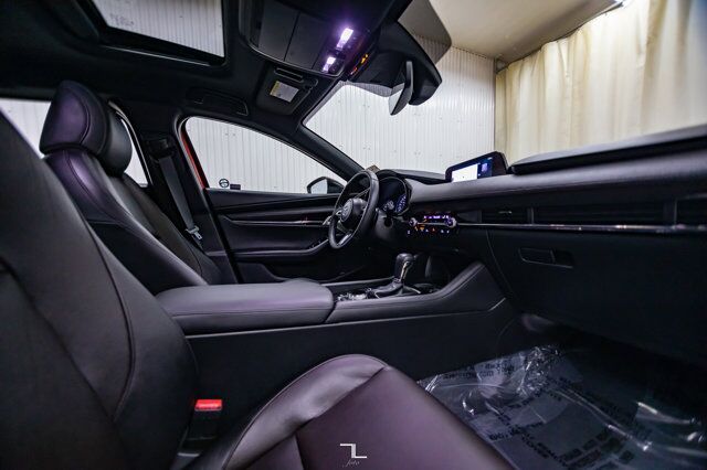 2021 Mazda 3 AWD GT Sport Turbo Leather Roof Nav BCam Red Deer AB