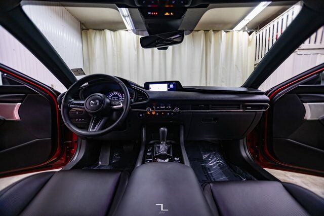 2021 Mazda 3 AWD GT Sport Turbo Leather Roof Nav BCam Red Deer AB