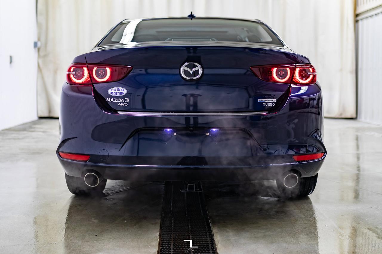 2021 Mazda 3 AWD GT Turbo Leather Roof Nav BCam Red Deer AB