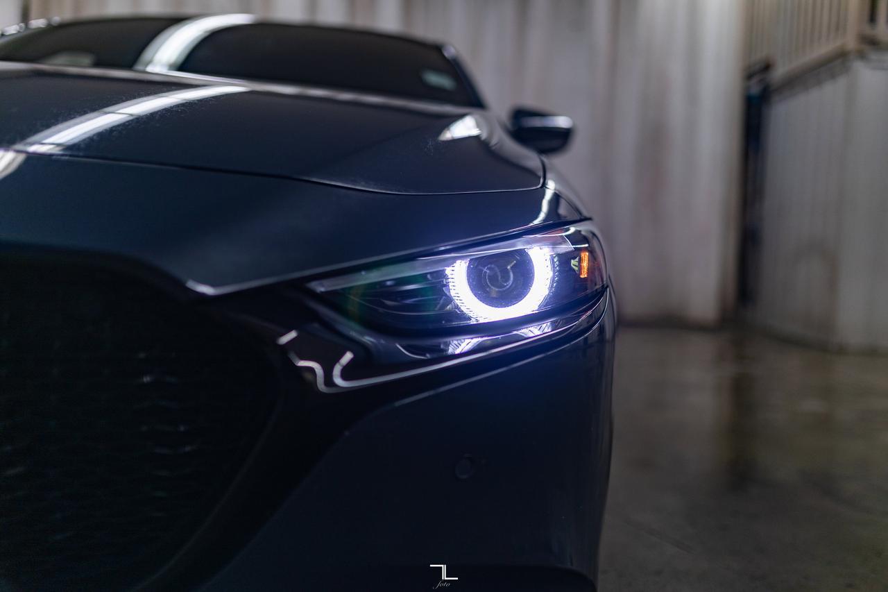 2021 Mazda 3 GT Sport Hatchback Manual Leather Roof Nav BCam Red Deer AB