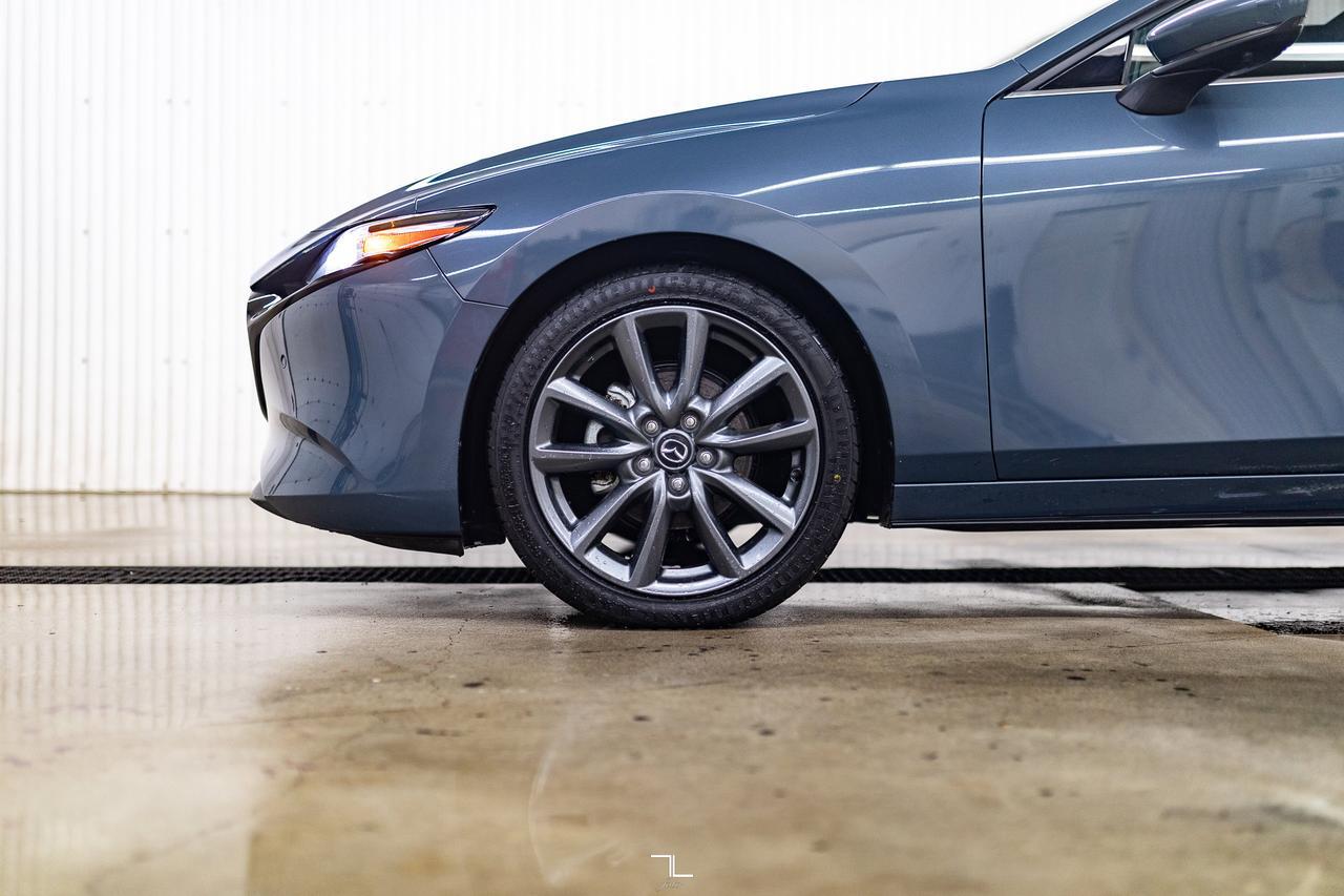 2021 Mazda 3 GT Sport Hatchback Manual Leather Roof Nav BCam Red Deer AB