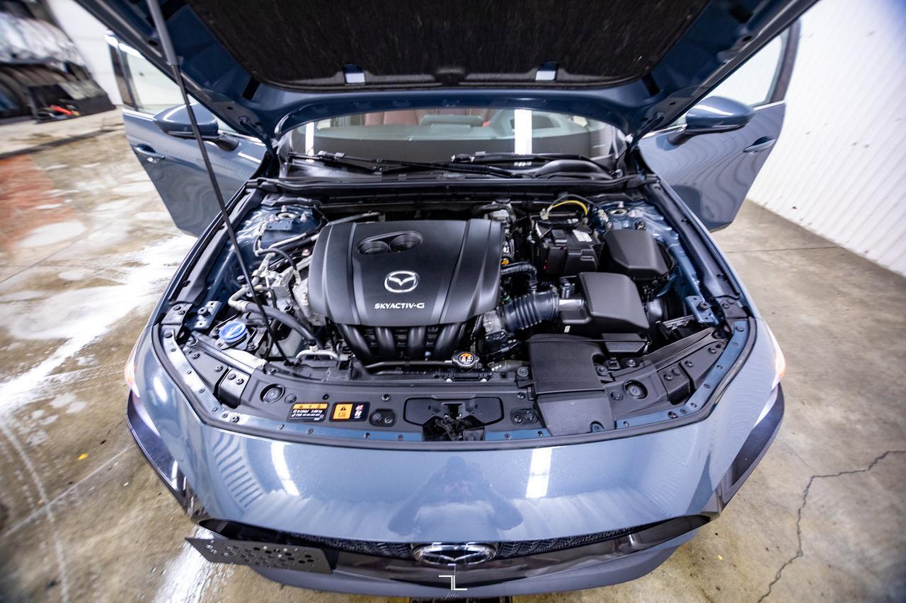 2021 Mazda 3 GT Sport Hatchback Manual Leather Roof Nav BCam Red Deer AB